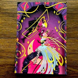 Once Upon a Broken Heart art print of Jacks and Evangeline